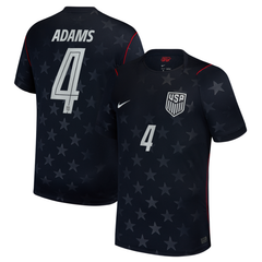 Tyler Adams USMNT Nike 2026 Away Stadium Jersey - Blue