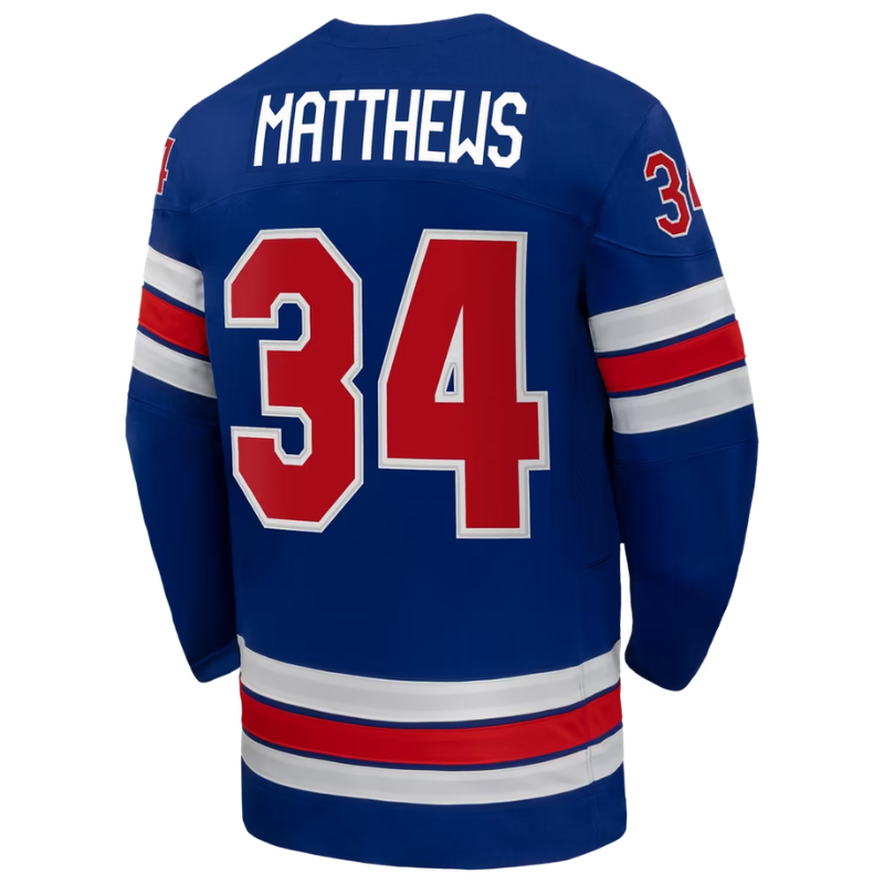 USA Captain Royal Blue Hockey Jersey (MATTHEWS)