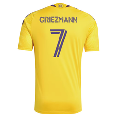 Yellow & Purple Performance Football Jersey – Premium Custom Soccer Shirt (Griezmann )