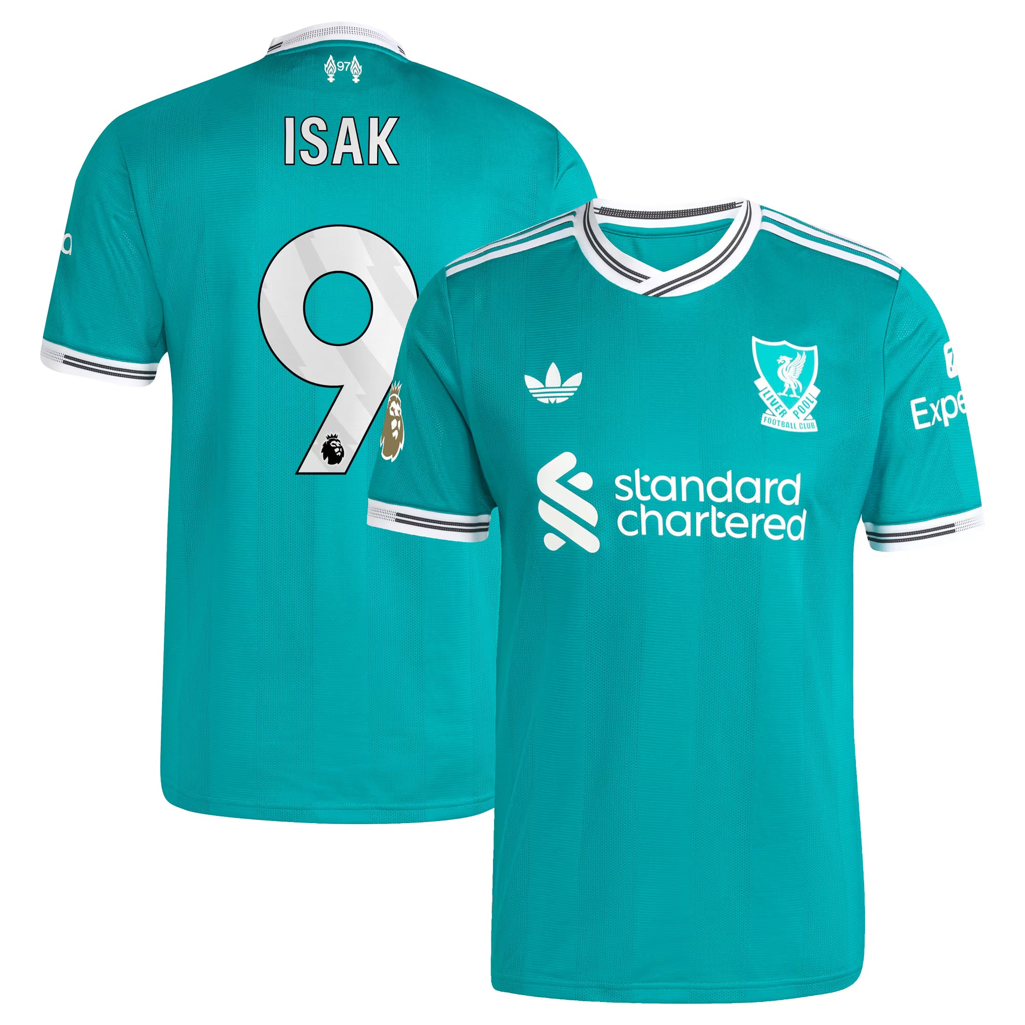 adidas Alexander Isak Liverpool 2025/26 Third Authentic Player Jersey