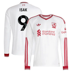 adidas Alexander Isak Liverpool 2026/27 Away Replica Long Sleeve Jersey