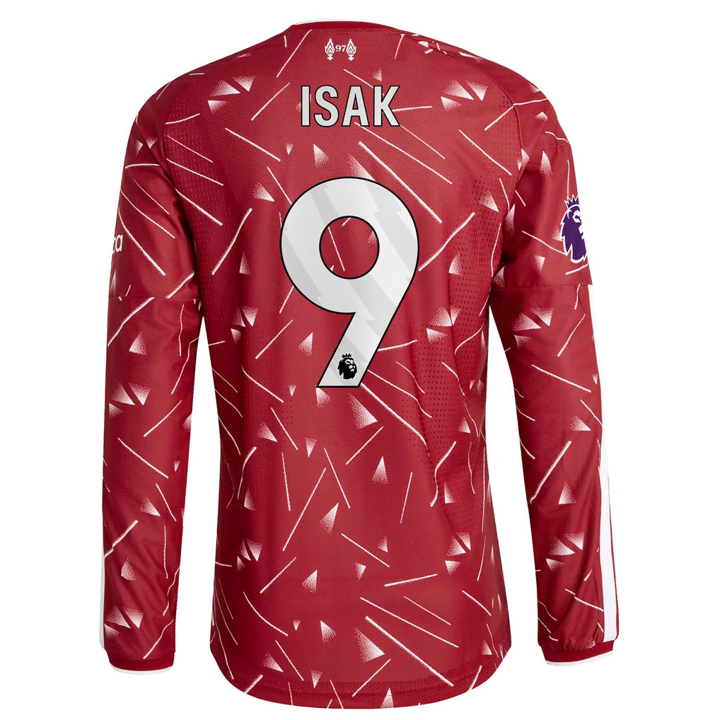 adidas Alexander Isak Liverpool 2026/27 Home Authentic Long Sleeve Jersey