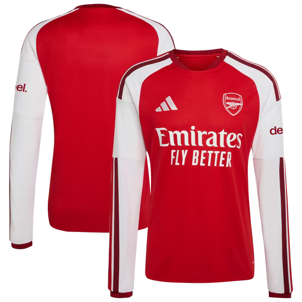 adidas Arsenal 2026/27 Home Replica Long Sleeve Jersey