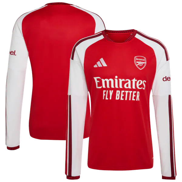 adidas Arsenal 2026/27 Home Replica Long Sleeve Jersey