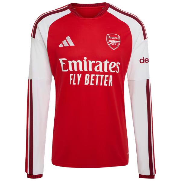 adidas Arsenal 2026/27 Home Replica Long Sleeve Jersey