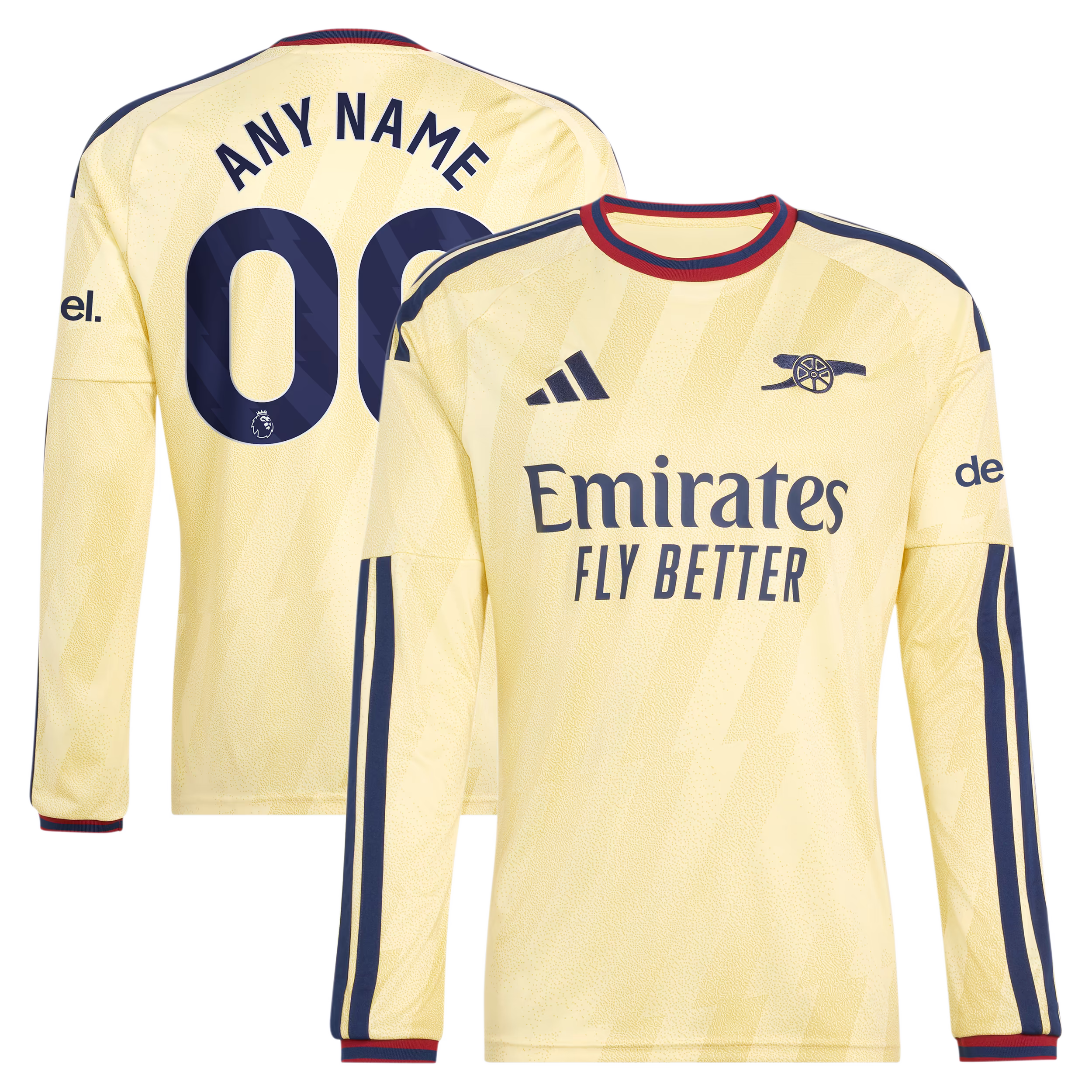 adidas Arsenal 2026/27 Third Replica Long Sleeve Custom Jersey