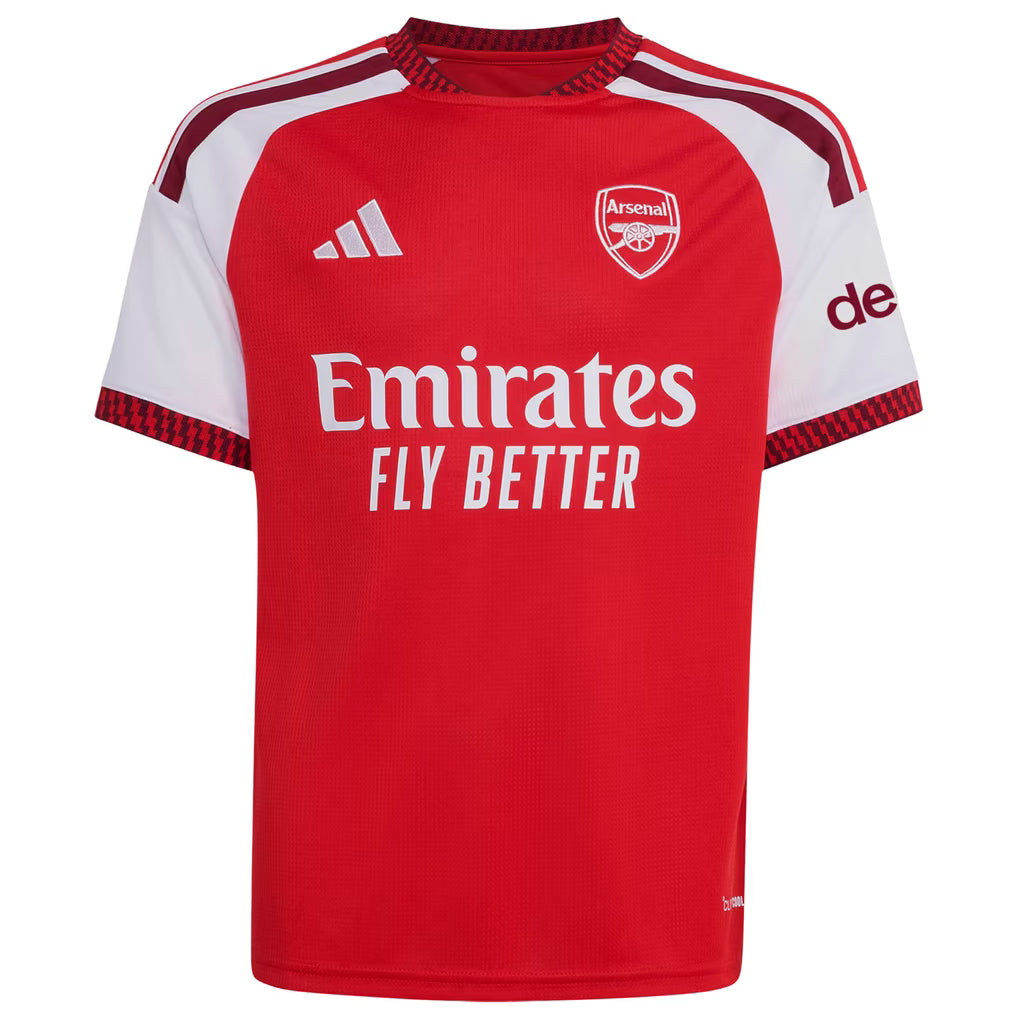 adidas Arsenal Youth 2026/27 Home Replica Custom Jersey