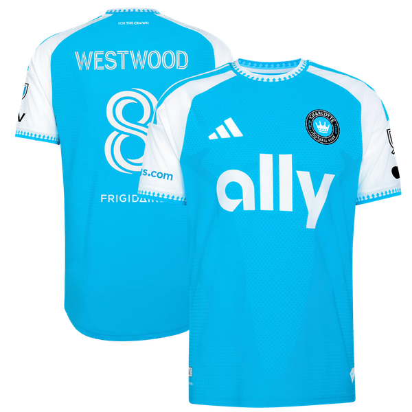 adidas Ashley Westwood Charlotte FC 2026 Authentic Jersey
