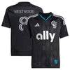 adidas Ashley Westwood Charlotte FC Youth 2025 Fortress Kit Replica Jersey
