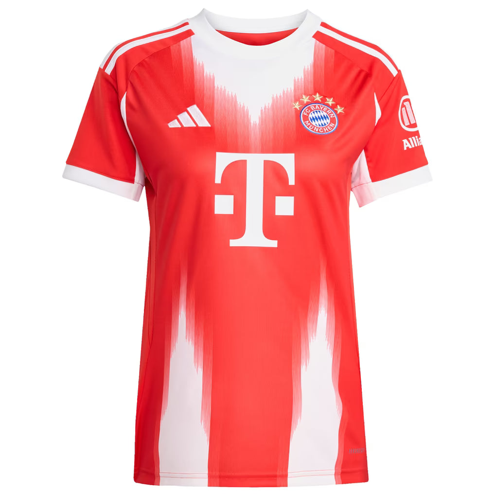 adidas Bayern Munich 2025/26 Home Replica Custom Jersey