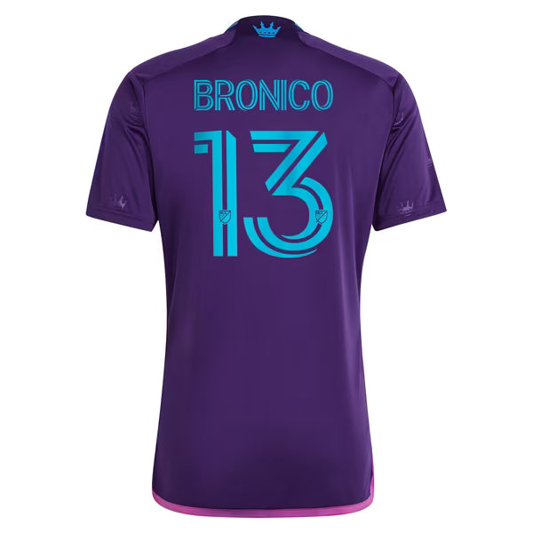 adidas Brandt Bronico Charlotte FC 2023 Crown Jewel Kit Replica Jersey