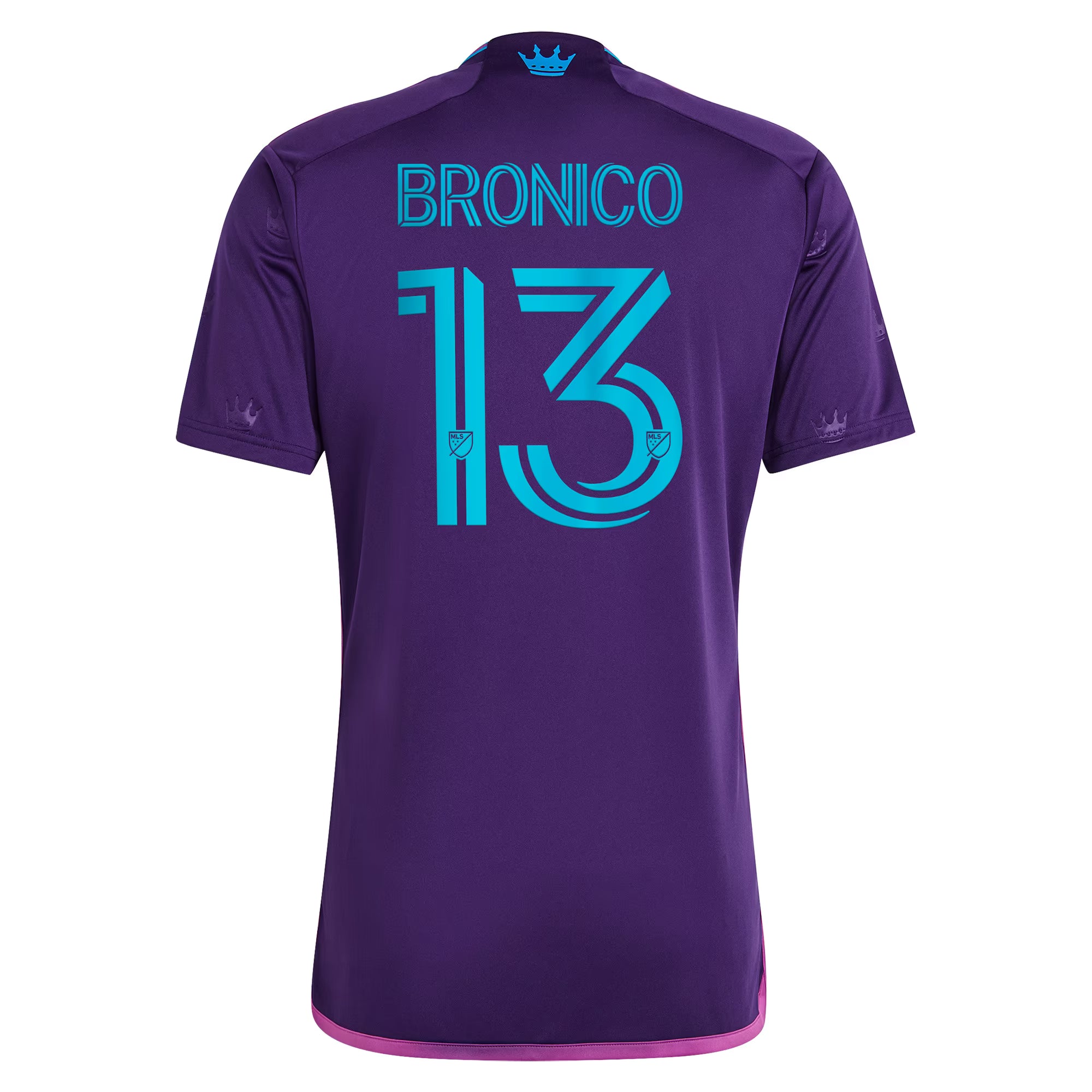 adidas Brandt Bronico Charlotte FC 2023 Crown Jewel Kit Replica Jersey