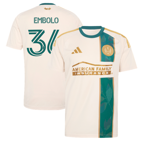 adidas Breel Embolo Atlanta United FC 2026 Spirit Of '96 Replica Jersey