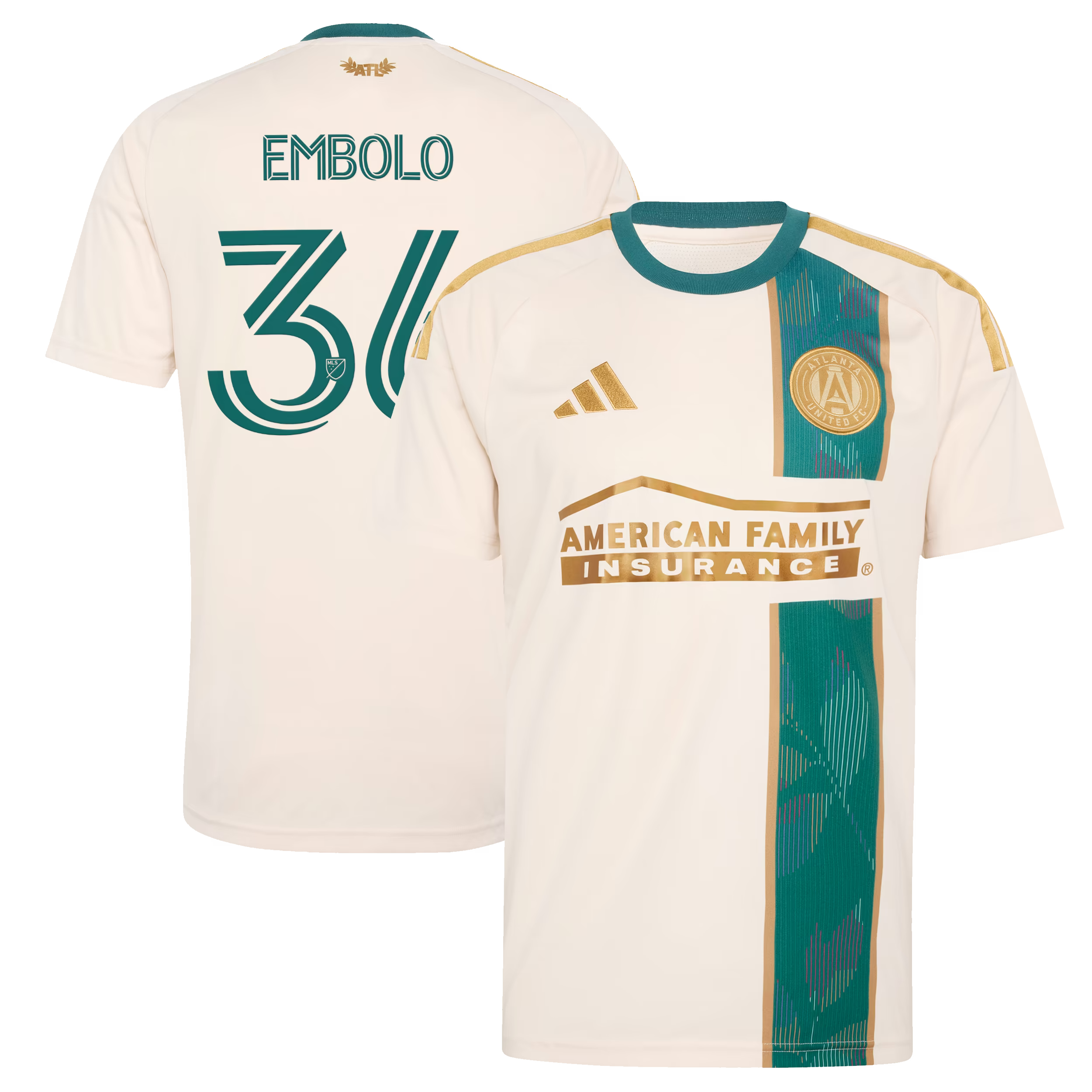 adidas Breel Embolo Atlanta United FC 2026 Spirit Of '96 Replica Jersey