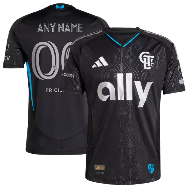 adidas Charlotte FC 2025 Fortress Kit Authentic Custom Jersey