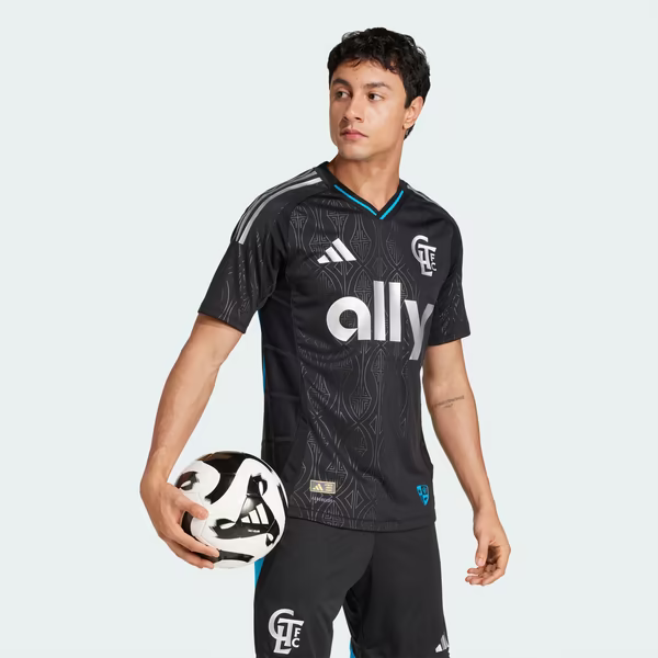 adidas Charlotte FC 2025 Fortress Kit Authentic Jersey