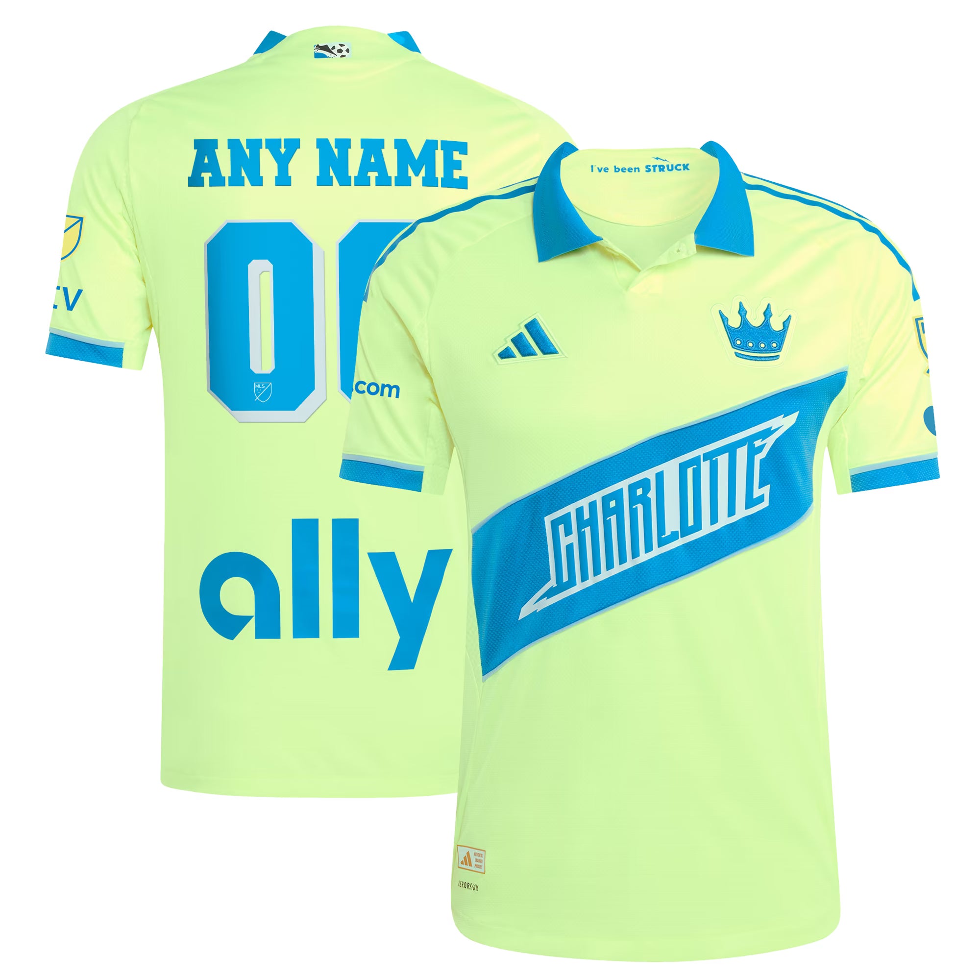 adidas Charlotte FC 2025 Third Authentic Custom Jersey