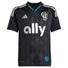 adidas Charlotte FC Youth 2025 Fortress Kit Replica Custom Jersey