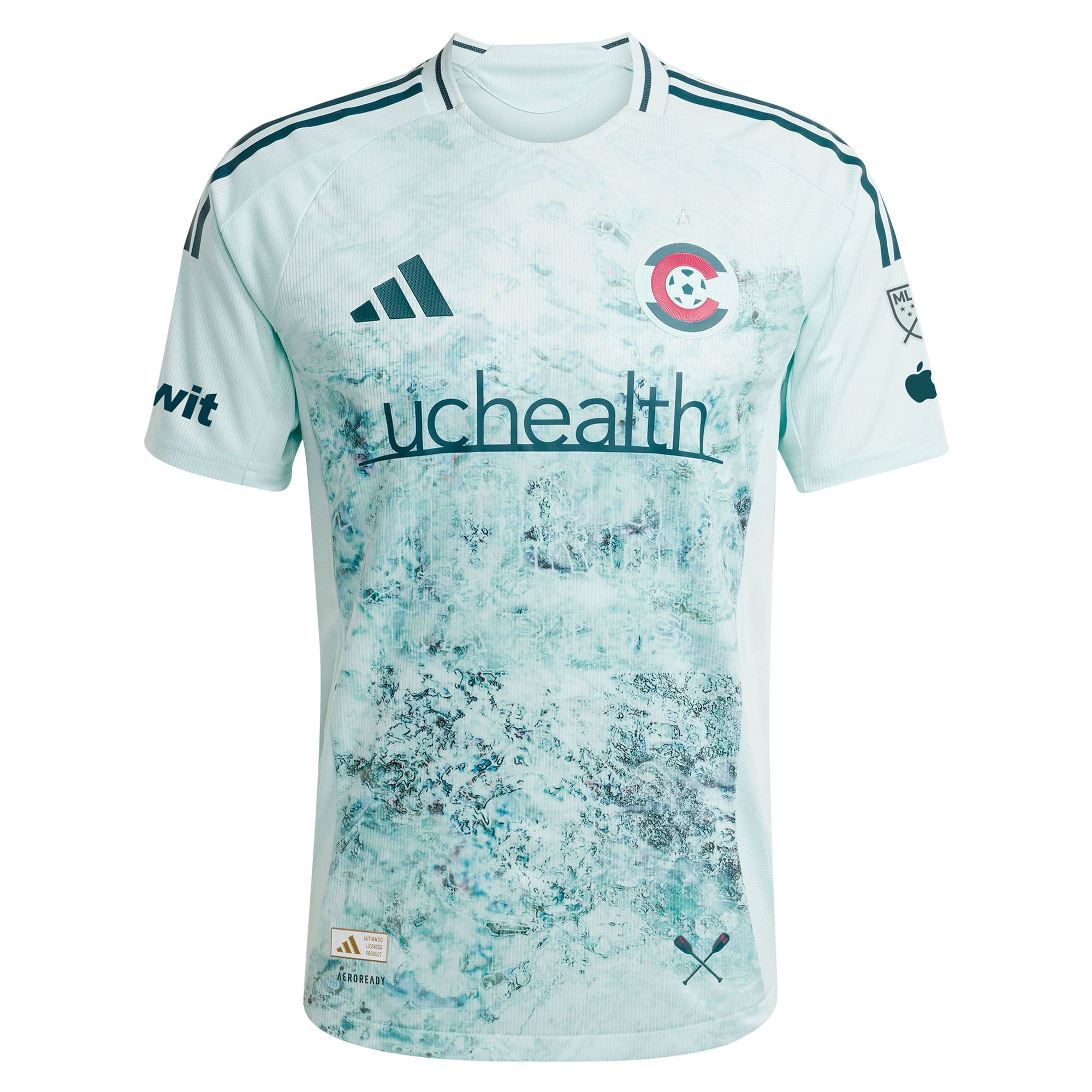 Adidas Colorado Rapids 2025/26 Headwaters Authentic Custom Jersey