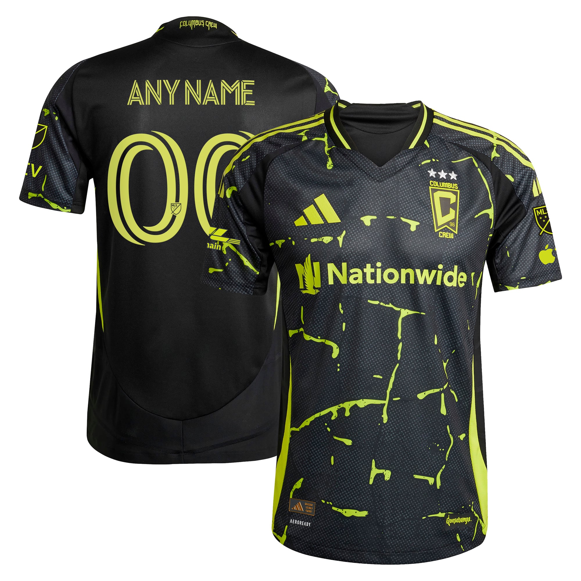 adidas Columbus Crew 2025 The Goosebumps Kit Authentic Custom Jersey