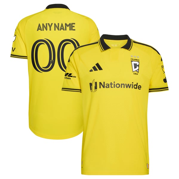 adidas Columbus Crew 2026 The Crafted for Excellence Kit On-Field Authentic Patch Custom Jersey