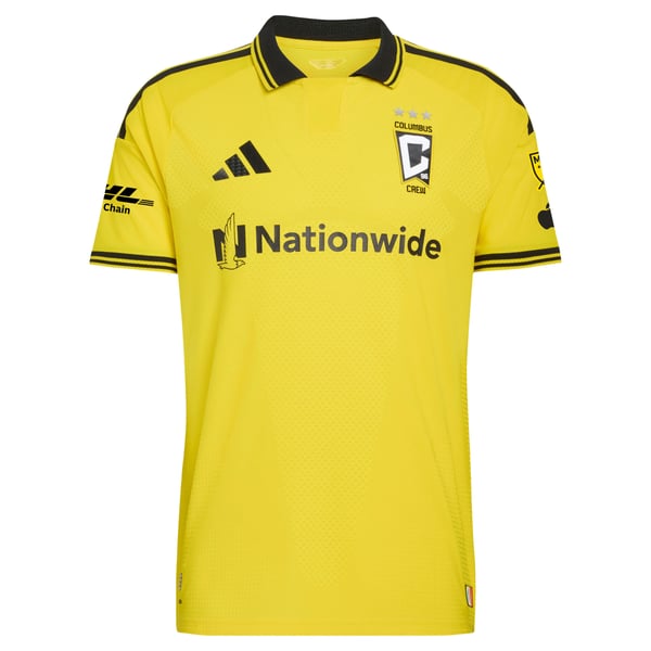 adidas Columbus Crew 2026 The Crafted for Excellence Kit On-Field Authentic Patch Custom Jersey