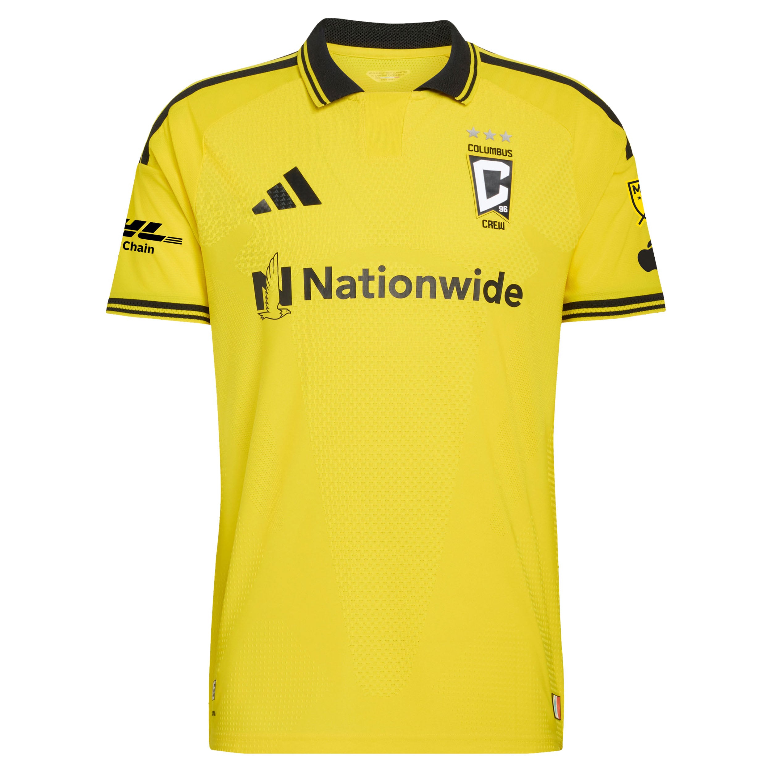 adidas Columbus Crew 2026 The Crafted for Excellence Kit On-Field Authentic Patch Custom Jersey