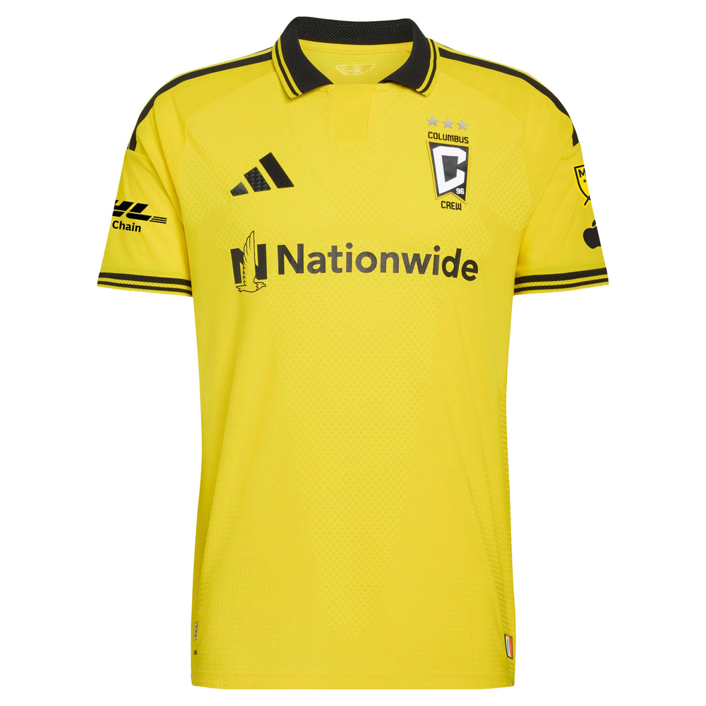 adidas Columbus Crew 2026 The Crafted for Excellence Kit On-Field Authentic Patch Custom Jersey