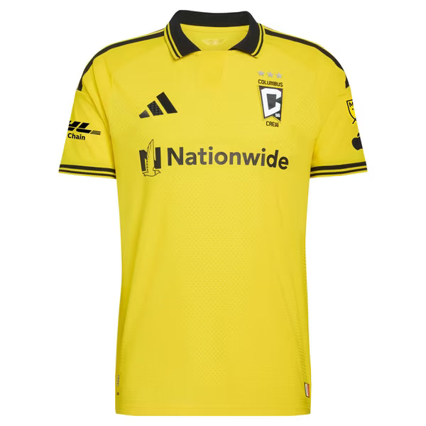 adidas Columbus Crew 2026 The Crafted for Excellence Kit On-Field Authentic Patch Jersey