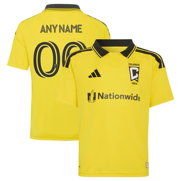 adidas Columbus Crew Youth 2026 Replica Custom Jersey
