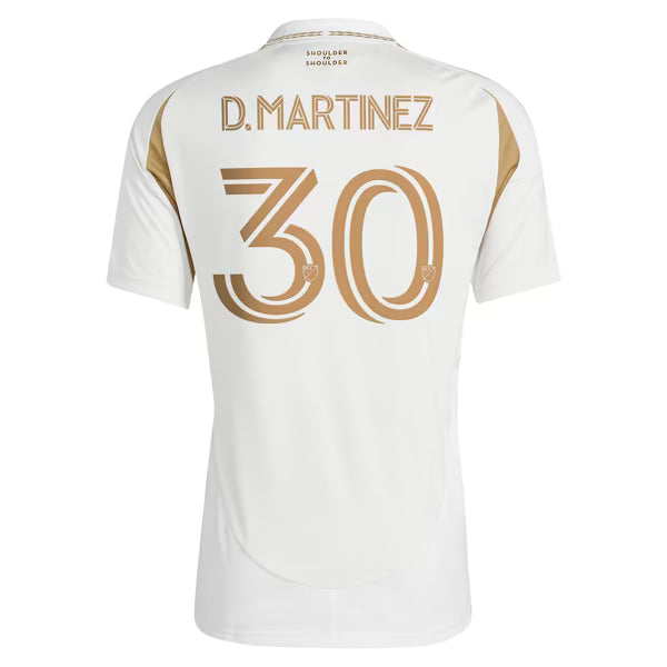 adidas David Martinez LAFC 2025 Secondary Replica Player Jersey
