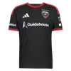 adidas D.C. United 2026 Black-and-Red Authentic Custom Jersey