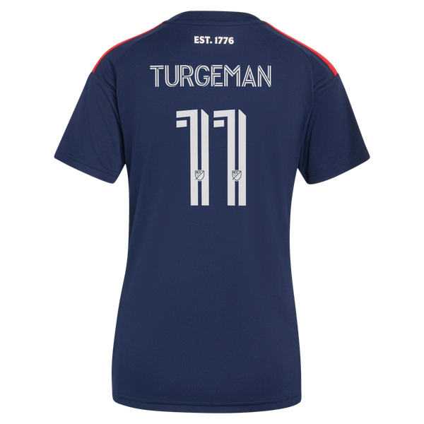 adidas Dor Turgeman New England Revolution Women's 2026 Independence Day Replica Jersey