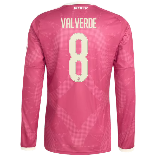 adidas Federico Valverde Real Madrid 2026/27 Third Long Sleeve Replica Jersey