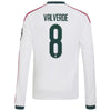 adidas Federico Valverde Real Madrid Youth Home Replica Long Sleeve Jersey