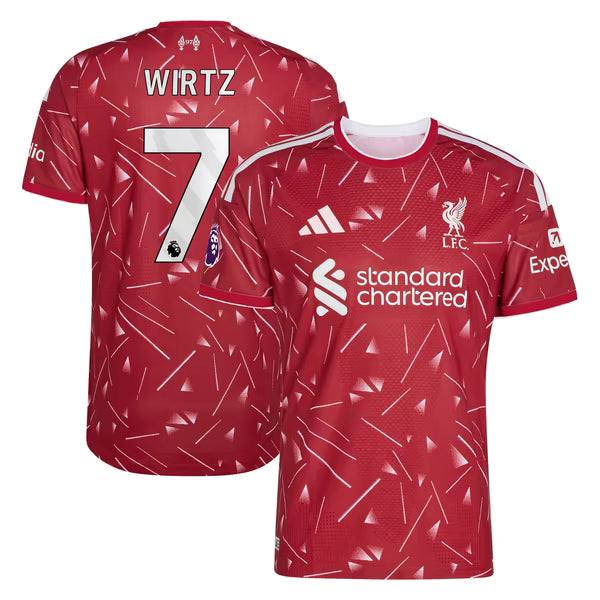 adidas Florian Wirtz Liverpool 2026/27 Home Authentic Jersey