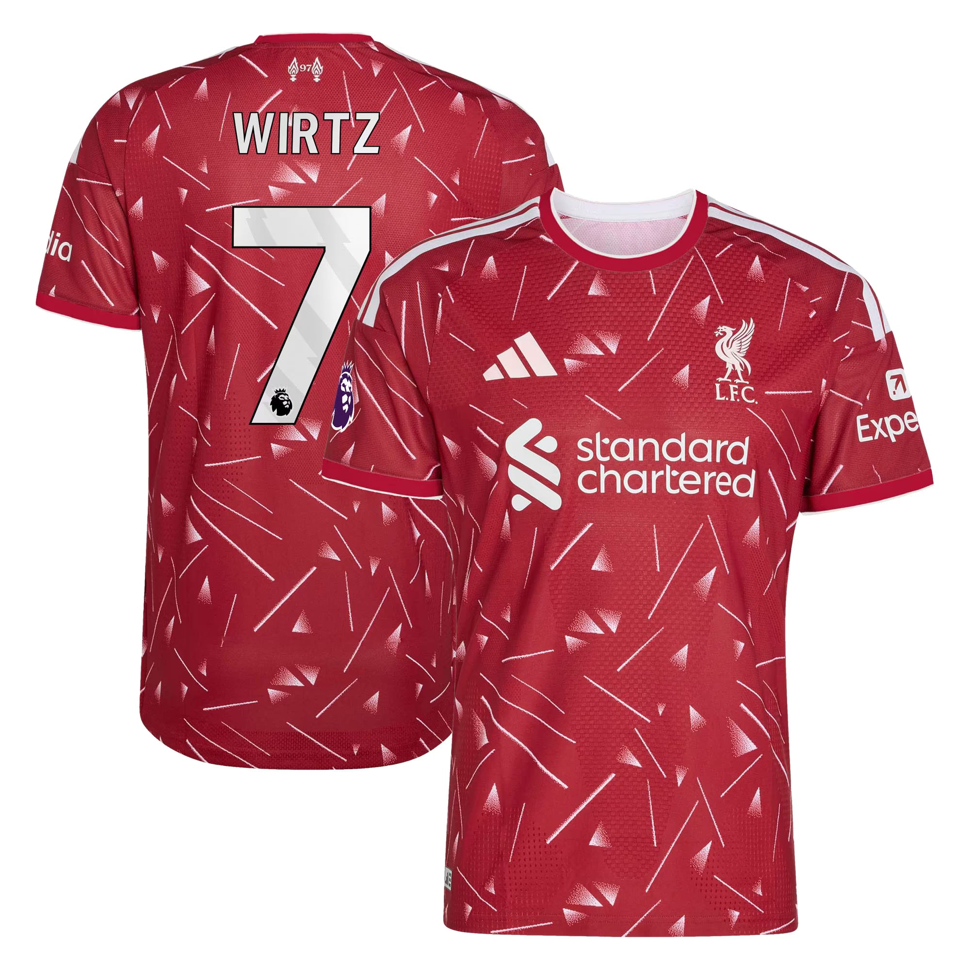 adidas Florian Wirtz Liverpool 2026/27 Home Authentic Jersey