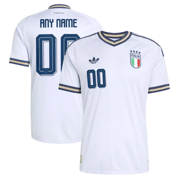 adidas Italy National Team 2026 Away Authentic Custom Jersey