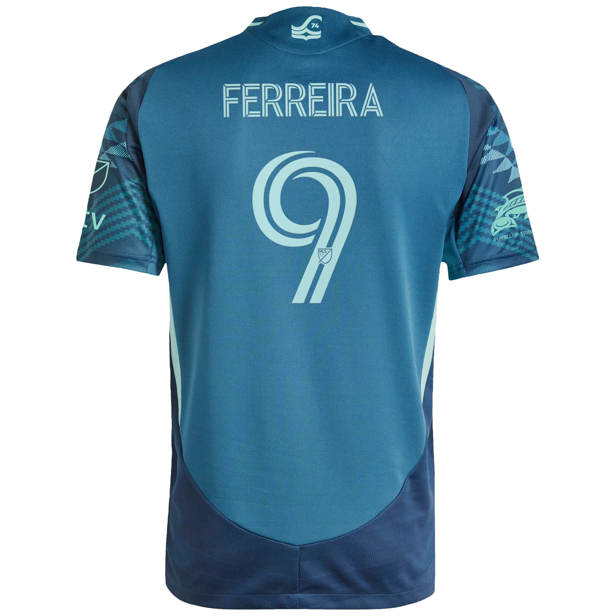 adidas Jesus Ferreira Seattle Sounders FC 2025 The Salish Sea Authentic Player Jersey