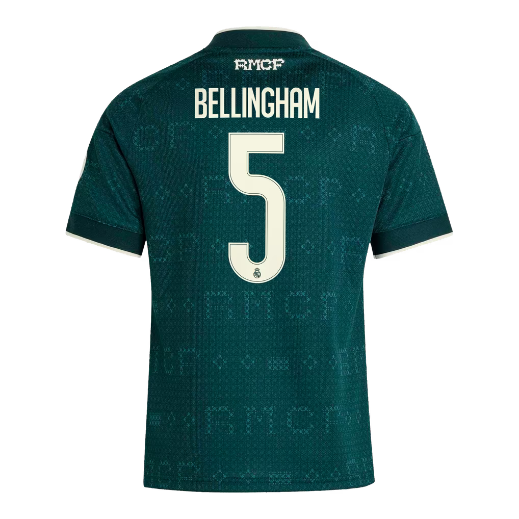 adidas Jude Bellingham Real Madrid Youth 2026/27 Away Replica Jersey