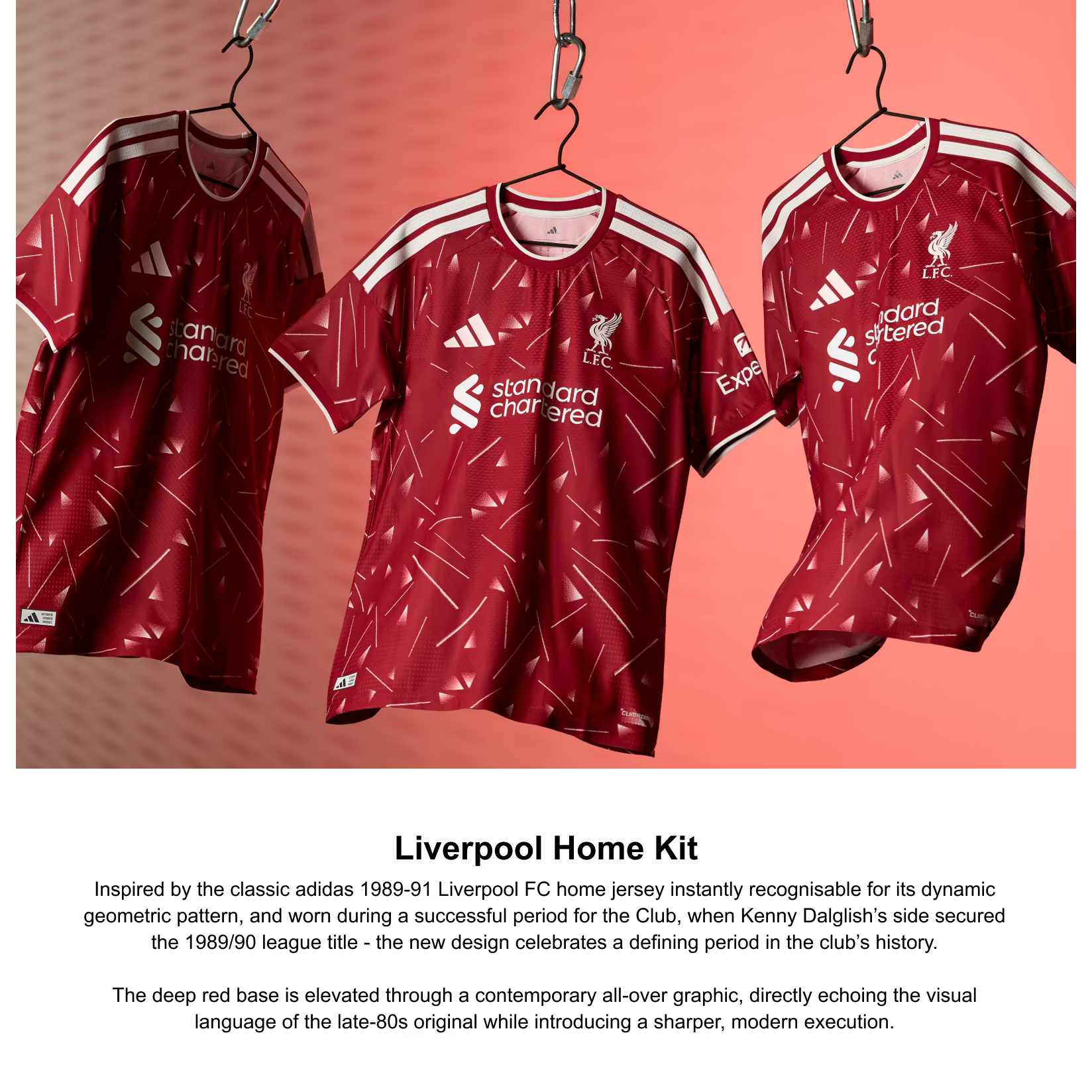 adidas Liverpool 2026/27 Home Authentic Jersey