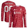 adidas Liverpool 2026/27 Home Authentic Long Sleeve Custom Jersey