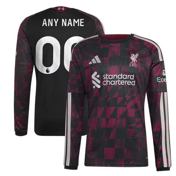 adidas Liverpool 2026/27 Third Replica Custom Long Sleeve Jersey