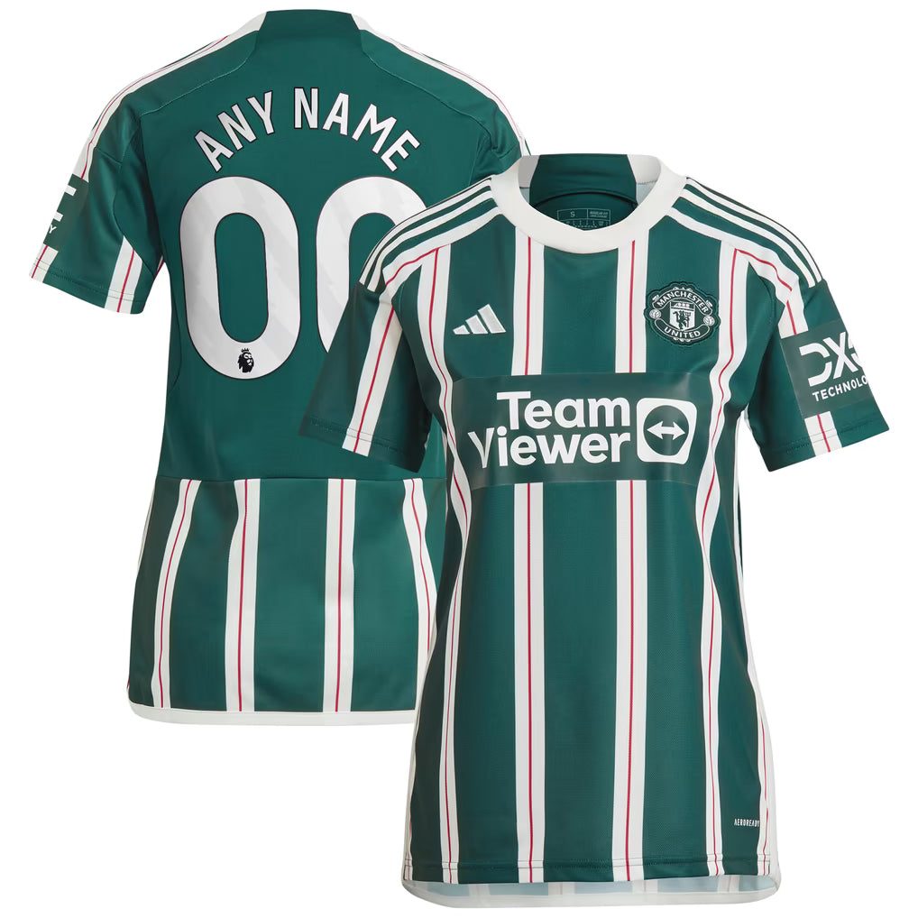 Adidas Manchester United 2023/24 Away Replica Custom Jersey