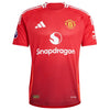 Adidas Manchester United 2024/25 Home Authentic Custom Jersey