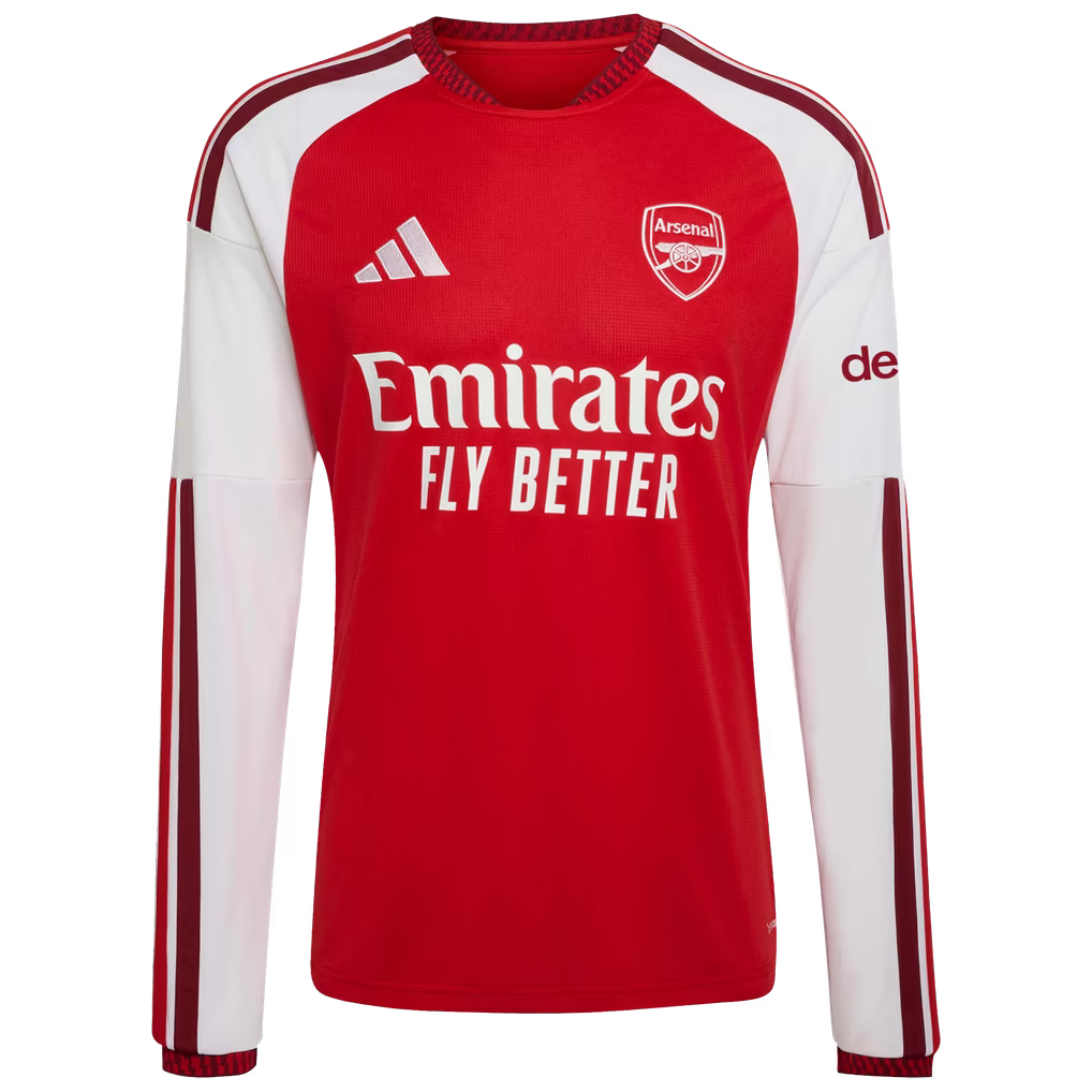 adidas Martin Ødegaard Arsenal 2026/27 Home Replica Long Sleeve Jersey
