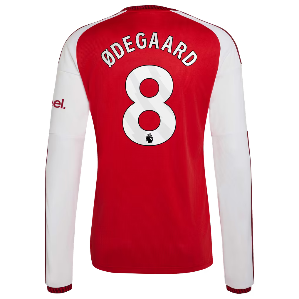 adidas Martin Ødegaard Arsenal 2026/27 Home Replica Long Sleeve Jersey