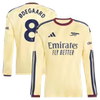adidas Martin Ødegaard Arsenal 2026/27 Home Replica Long Sleeve Jersey