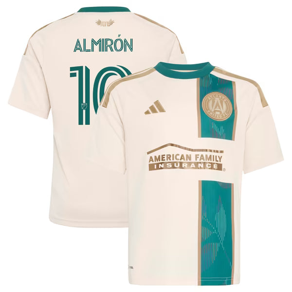 adidas Miguel Almiron Atlanta United FC 2026 Spirit of '96 Youth Replica Jersey