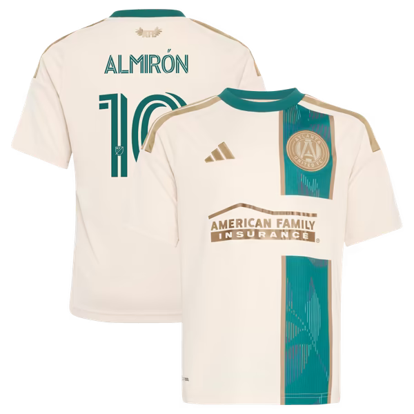 adidas Miguel Almiron Atlanta United FC 2026 Spirit of '96 Youth Replica Jersey